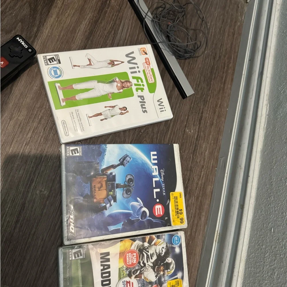 Nintendo Black Wii Console with Essential Accessories